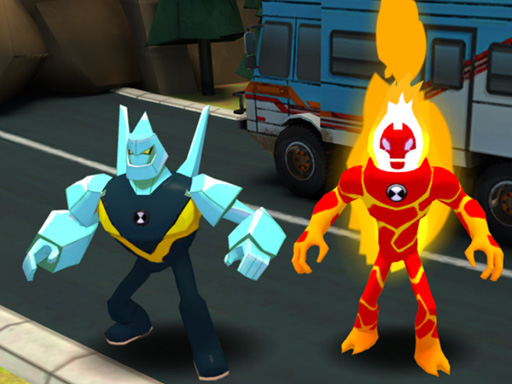 Imaginea Distrugerea dronei - Ben 10