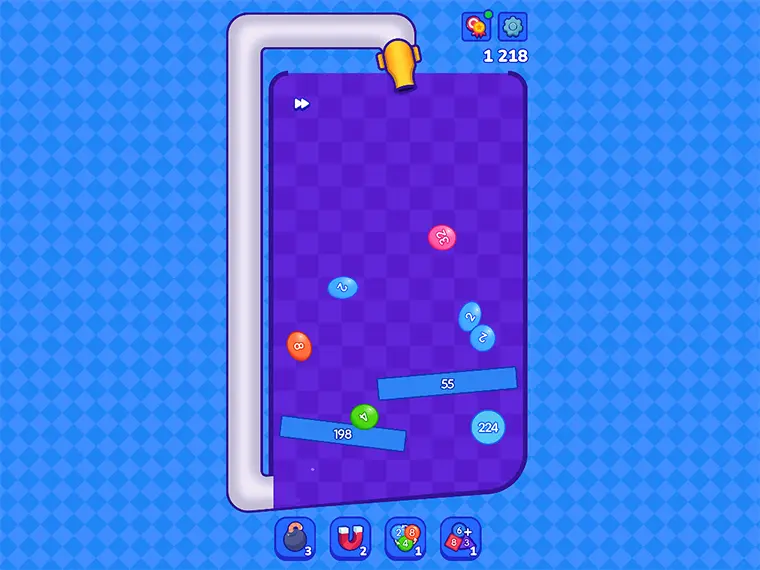 Imaginea 2048 Distrugerea blocurilor